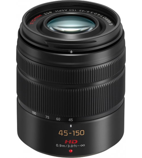 Panasonic Lumix G Vario 45-150mm f/4.0-5.6 ASPH MEGA O.I.S (H-FS45150E-K) (Promo Cachback Rp. 200.000)